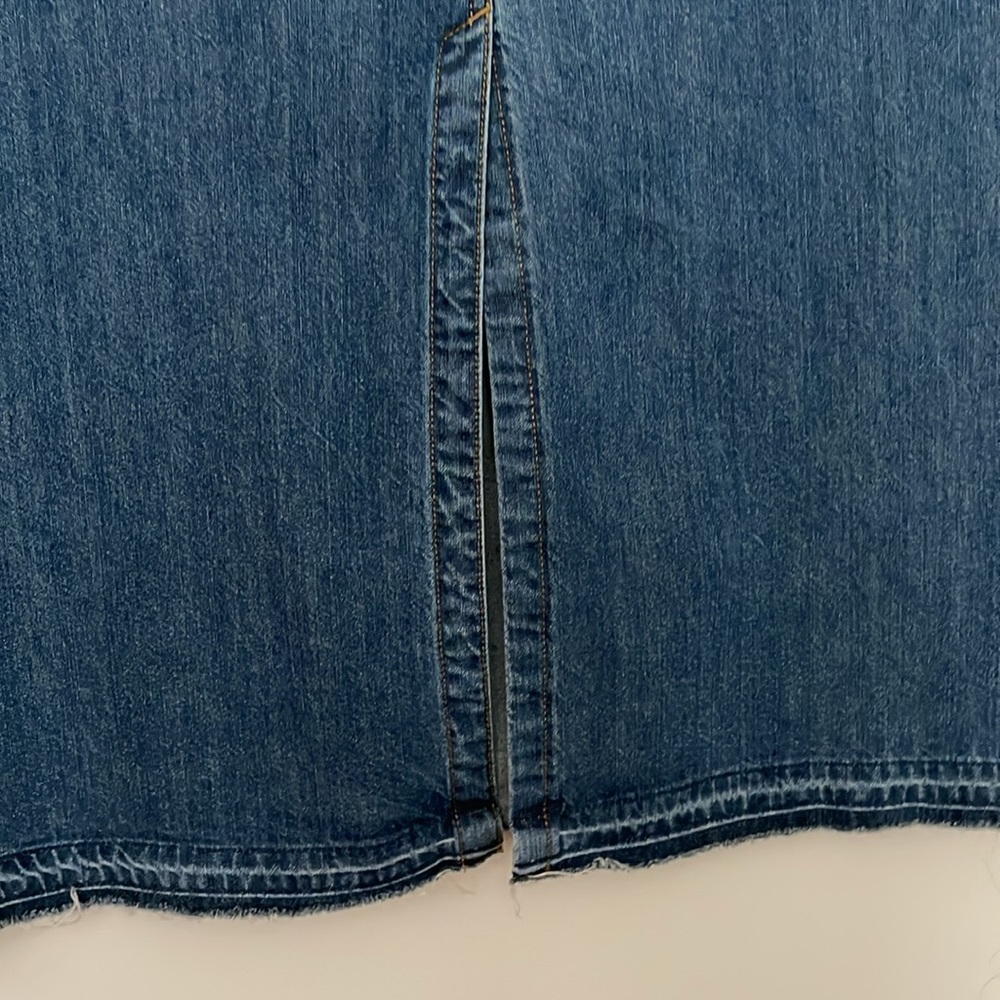 Maxi denim shirt - Picture 6 of 12